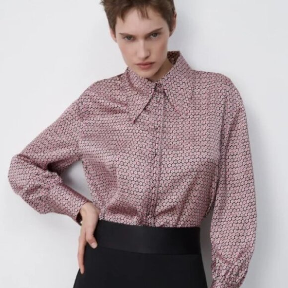 Zara Floral dot blouse - Picture 16 of 16